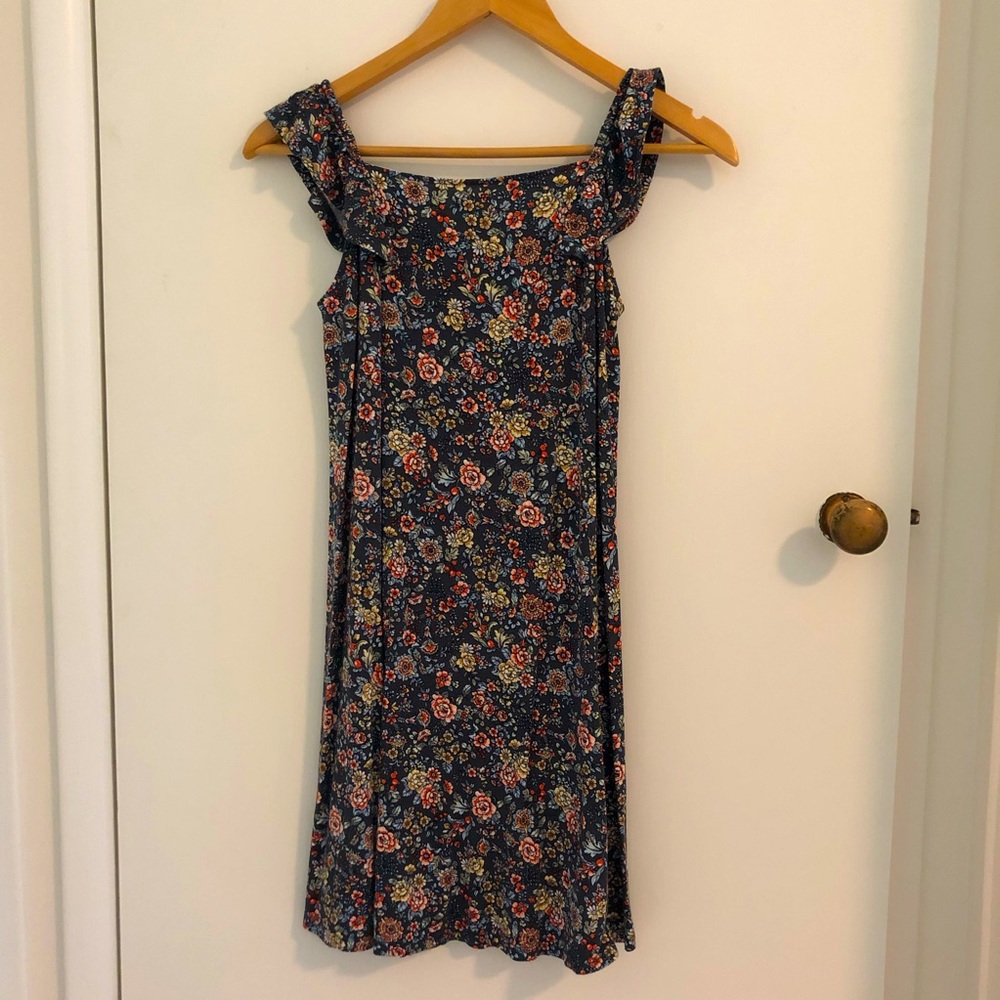 LOFT Petite XS floral mini dress